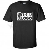 ロゴプリントコットン素材広告宣伝Tシャツ