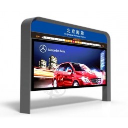 Indoor High Quality Standing Light Box for High-Speed Railway Station