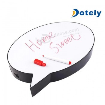 Décoration Lumière Massage LED Bulle De Dialogue Boîte Lumineuse