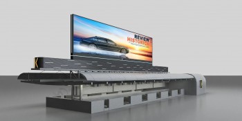 Indoor große hochwertige Standlicht Box für Flughafen
