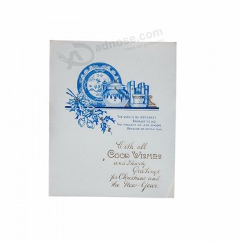 En gros, nouveau design, carte postale imprimée en couleur personnalisée