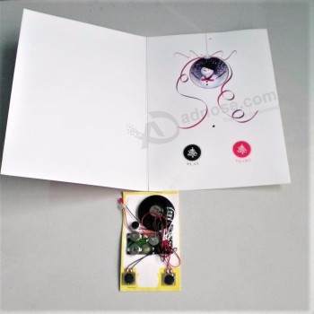 Son enregistrable : voix, musique, enregistrement parlant, carte postale avec son et image personnalisés