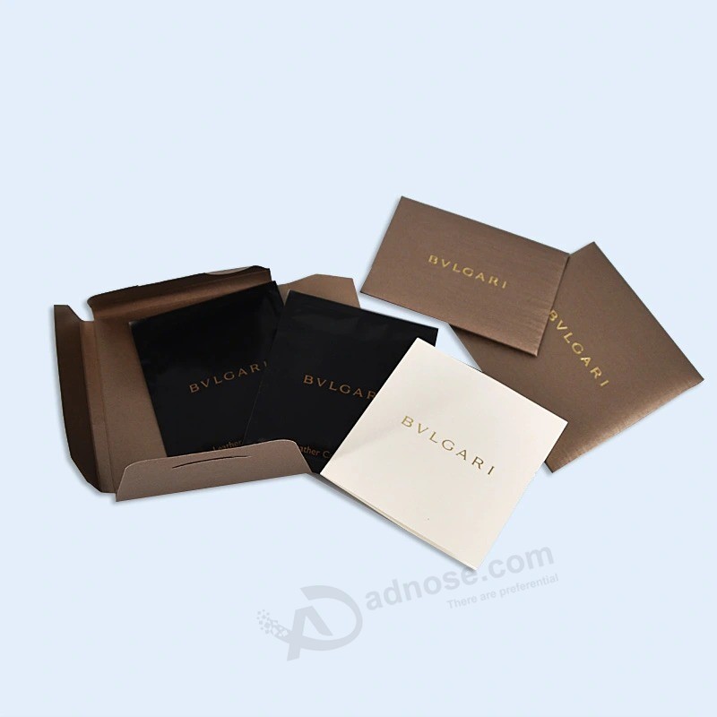 2020 professionelle Papierkarte Drucken benutzerdefinierte Logo Umschlag Produkt