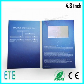 Carte postale électronique faite à la main pour la vente chaude
