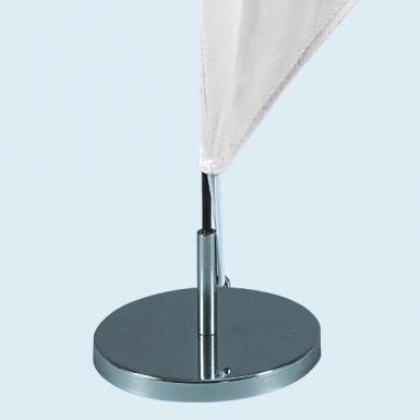 定制印刷泪滴桌带有不锈钢支架的标志