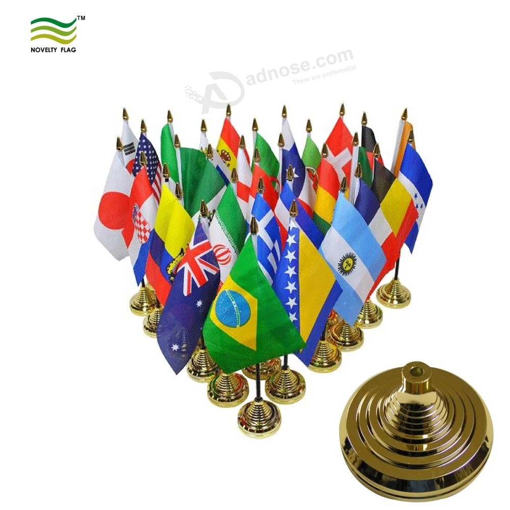Wereldvlag Tafelvlaggen - groot Grote kwaliteit Land nationaal Internationaal