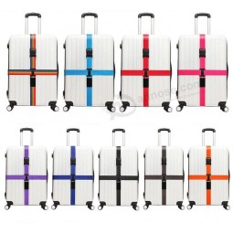 High Quality Cheap Cross Rainbow Elastic Telescopic Bag Bungee Luggage Packing Belt Travel Luggage Fixed Strap
