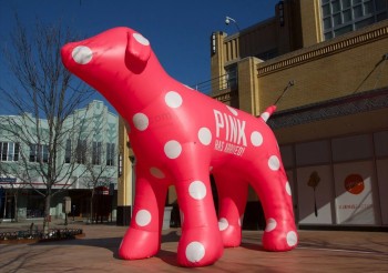 personaggio gonfiabile promozionale dell'evento e cartone animato gonfiabile gigante modello cane in vendita