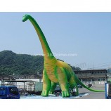 индивидуальный гигантский надувной мультфильм динозавра для рекламы, наружного украшения