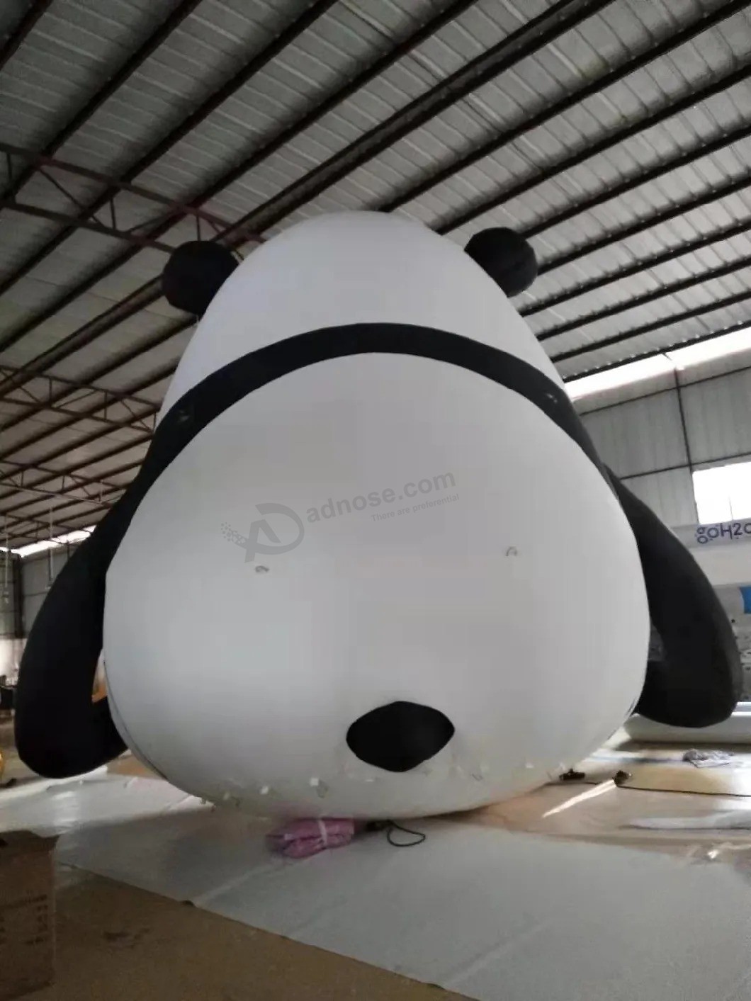 Werbung aufblasbarer Panda-Cartoon für Außendekoration