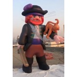 promoción publicidad evento decoraciones inflable gigante pirata dibujos animados