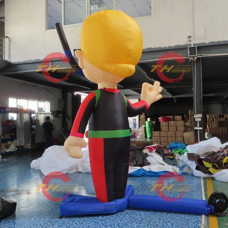 Popular advertising Giant inflatable Cartoon Character/Advertising swan Cartoon
