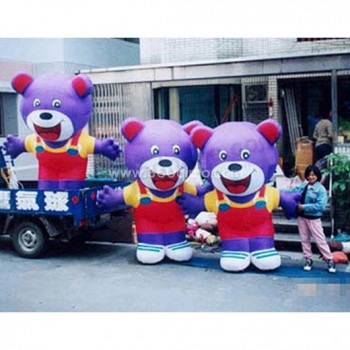 Géant gonflable Hart Bear dessin animé gonflable pour la décoration d’événements publicitaires