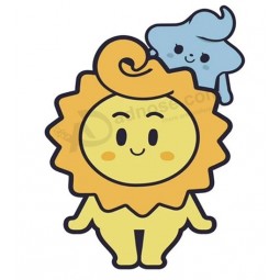Hallo aangepast cartoon 10m hoog opblaasbaar Mr.Sun reclamekarakter voor promotie