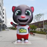 promoción de dibujos animados de gato inflable de la mejor calidad para publicidad