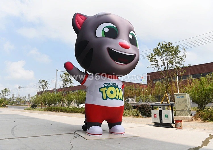 Promotion best Quality inflatable Cat cartoon for Advertising