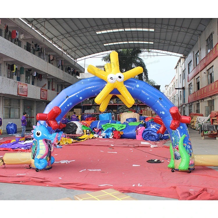 Arco inflável subaquático de alta qualidade para parque de diversões