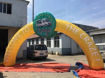 свободный дизайн Большая надувная арка из ПВХ для торжественного открытия