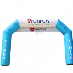 Start & Stop Race PVC Oxford Arche gonflable pour la publicité extérieure