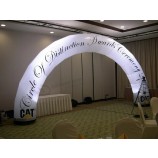 Arche gonflable avec LED pour la décoration extérieure de haute qualité