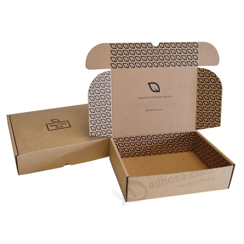 Manufacturer produce Custom printing Foldable color Two-Sided fashion Packaging corrugated Paper carton Box for Clothing/Shirt/Cosmetic/Gift