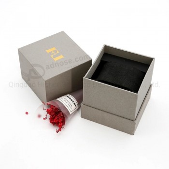 定制徽标硬纸板假发衣服巧克力酒蜡烛香水珠宝手表磁性可折叠礼品包装盒