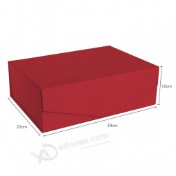 wholesale Caja de papel de regalo de cierre magnético de embalaje de regalo de cartón blanco de lujo con impresión personalizada