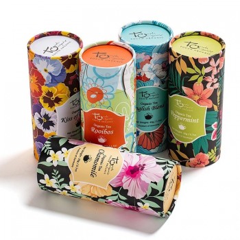 Boîte à bijoux personnalisée Parfum biodégradable Carton Thé Papier Vin Nourriture Cosmétique Tube Brillant à lèvres Contenant Emballage cadeau Boîte