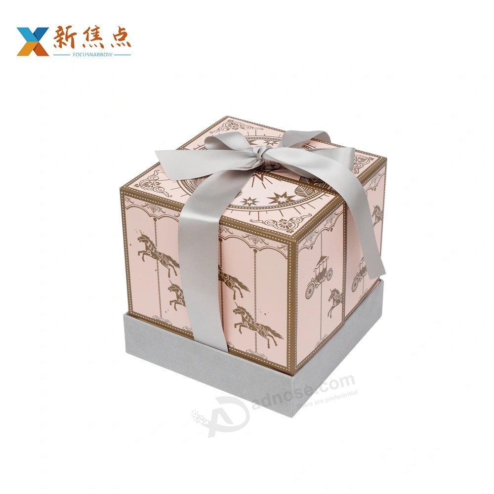 Custom fashion Design printing Carboard wedding Gift packaging Box