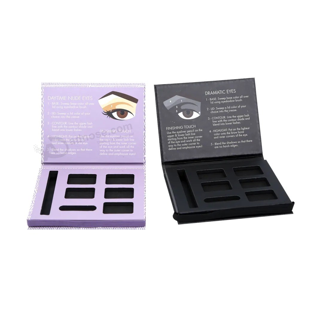 定制礼品盒彩色眼影纸盒化妆品纸包装盒纸礼品盒