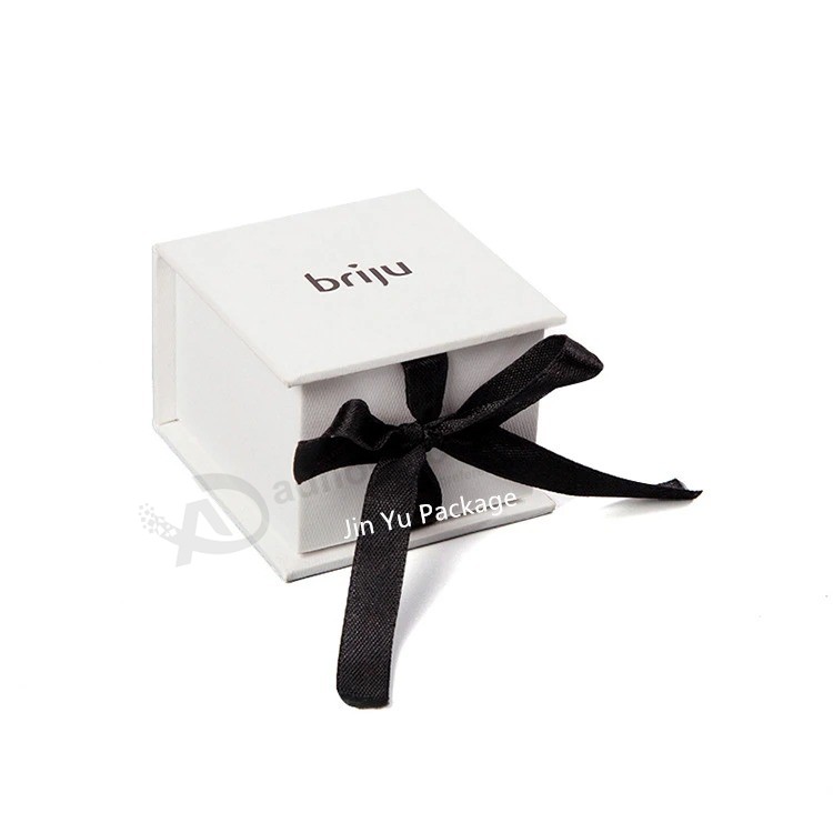 Custom elegant Paper gift Ribbon jewellery Packaging display Boxes Wholesale