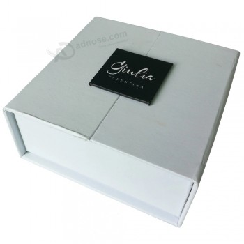 Boîte en papier d’emballage magnétique de cadeau imprimé personnalisé