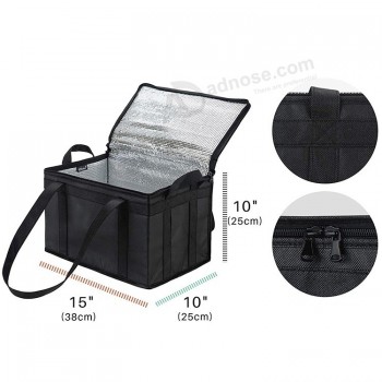 Vente en gros Prix d’usine direct Sac isotherme non tissé isolé non tissé imperméable à l’eau Sac isotherme pliable