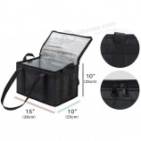 whole sale direct factory price custom waterproof thermal Non woven insulated grocery restauramt foldable cooler Bag