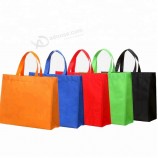Logo de motif d’impression personnalisé Éco-responsable recyclé Promotion Sac fourre-tout non tissé