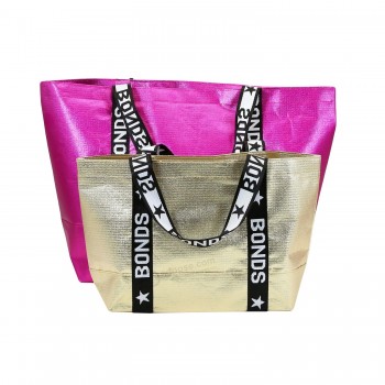 Лазерная нетканая подарочная женская сумка для покупок