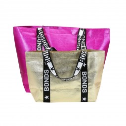 Laser Non Woven Gift Ladies Women Handbag Tote Shopping Bag