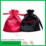 Sac cadeau luxueux en tissu satiné (pochette) avec le meilleur prix