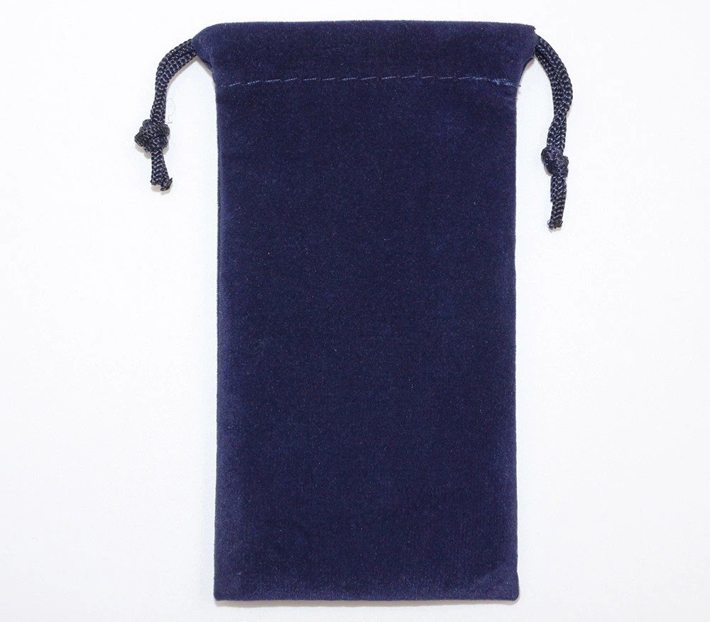 ベルベット巾着バッグ、卸売カスタマイズプロモーションプリントロゴサテン裏地小さな贈り物ジュエリー時計香水鉛筆包装小さなポーチバッグ