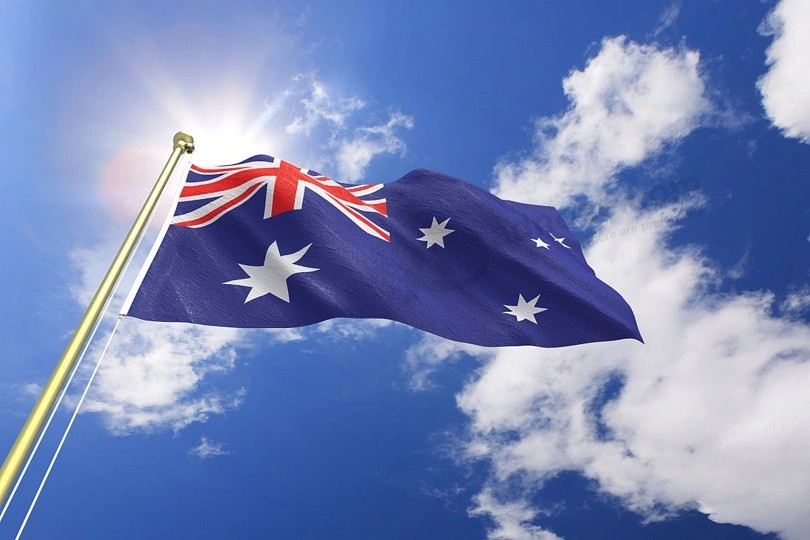 90 X 150cm Australia aussie National flag Hanging flag Polyester. australia Flag outdoor Indoor Big flag for Celebration