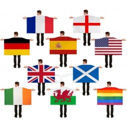 пользовательский логотип футбольные команды полиэстер страна англия национальный флаг тела