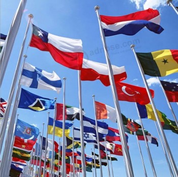 Coutumier Américain Anglais Deutsch Français Espagnol Portugais Brésilien Argentin Drapeau national mondial
