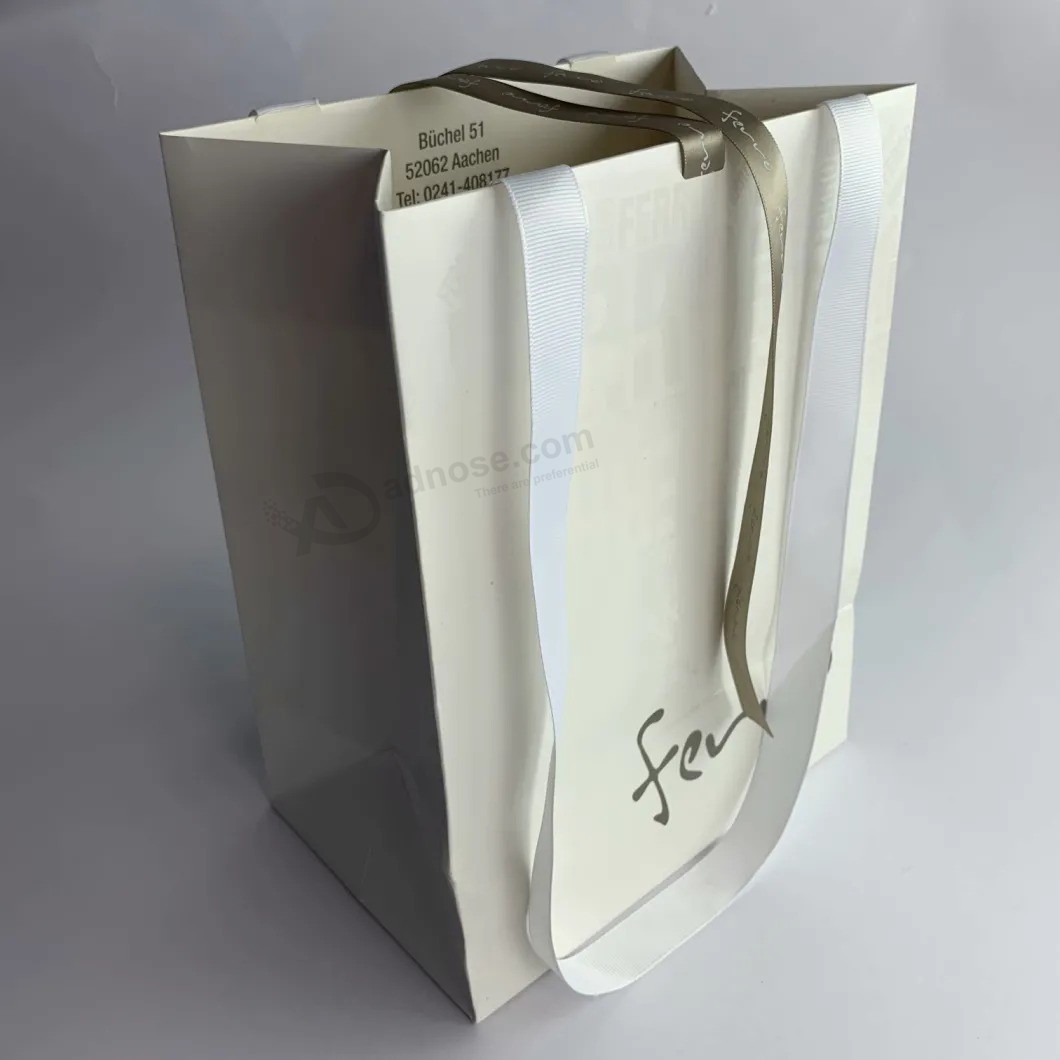 Christmas gift Paper Bag jewelry Box ladies Handbags packing Bag
