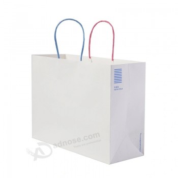 Sac en papier d’emballage personnalisé d’impression de vente chaude pour les achats