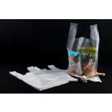 Plastique Alimentaire Emballage Main Shopping Ordures Transporteur Poubelle Emballage Gilet T Shirt Roll Bag