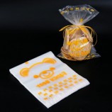 Biodégradable Nourriture Hand Transparent Side Sealing LDPE Emballage en plastique Carrier Packing Bag