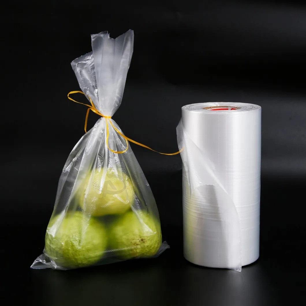 Plastic food Vegetables fruits Packing T shirt Carrier vest Bin liners Refuse sacks Shopping garbage Trash rubbish Packaging Bag