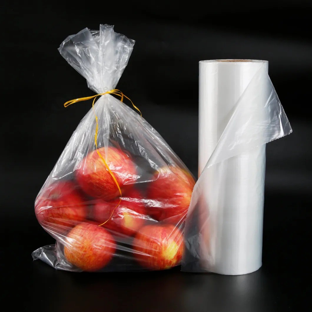 Plastic food Vegetables fruits Packing T shirt Carrier vest Bin liners Refuse sacks Shopping garbage Trash rubbish Packaging Bag