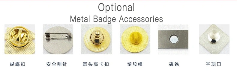 Factory quality Custom dual Plated craft Enamel badge Lapel Pins
