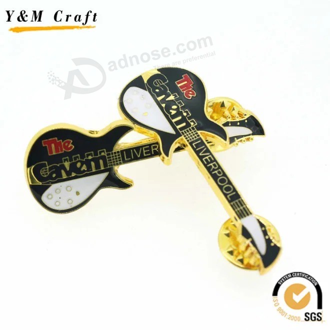 Promotional gift Souvenir metal Violin badge Lapel Pin